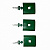 ККР-ЦП-40*30 (СП 274) RAL 6005 с саморезом 